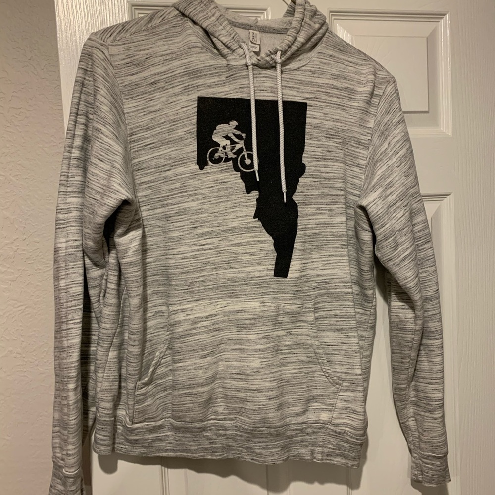 Idahome mountain biking hoodie